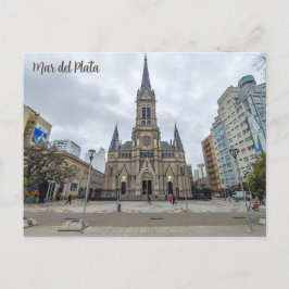 Mar del Plata, Argentinien, Basilica Los Santos Postkarte