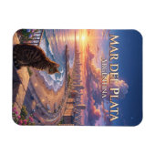 Mar del Plata Argentinien Magnet (Horizontal)
