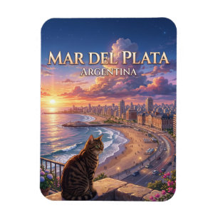 Mar del Plata Argentinien Magnet