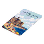 Mar del Plata Argentinien Magnet (Linke Seite)