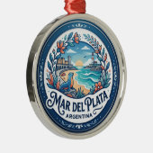 Mar del Plata Argentinien Ornament Aus Metall (Rechts)