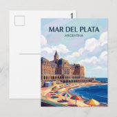 Mar del Plata Argentinien Postkarte (Vorne/Hinten)