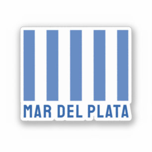 Mar del Plata (Flagge), Argentinien Aufkleber
