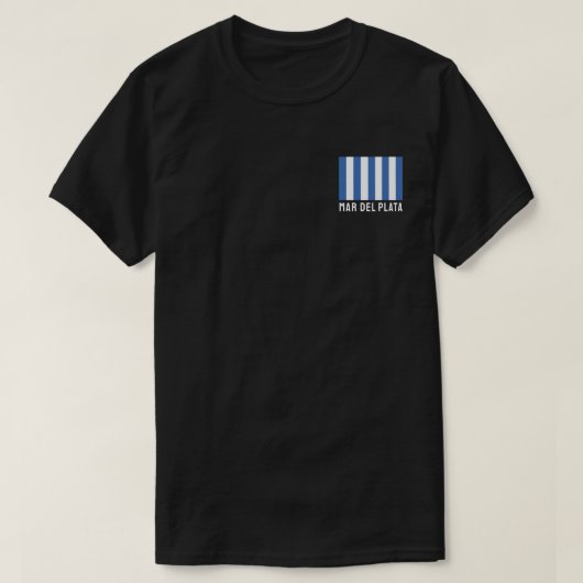 Mar del Plata (Flagge), Argentinien T-Shirt (Design vorne)