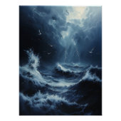Mar Tempestuoso: Furia de la Tormenta Bicolor Poster (Vorderseite)