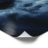 Mar Tempestuoso: Furia de la Tormenta Bicolor Poster (Ecke)