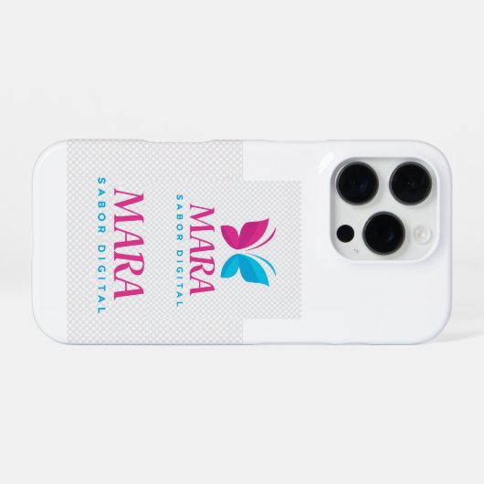 MARA Digital Case – 16 Pro Edition iPhone Hülle (Rückseite (Horizontal))