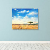 Mara Landscape 2012 Leinwanddruck (Insitu (Holzboden))