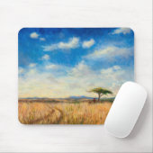 Mara-Landschaft 2012 Mousepad (Mit Mouse)