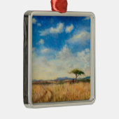 Mara-Landschaft 2012 Ornament Aus Metall (Rechts)