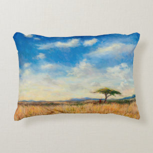 Mara-Landschaft 2012 Zierkissen