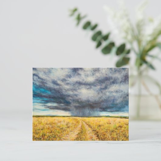 Mara-Sturm 2012 Postkarte (Stehend Vorderseite)