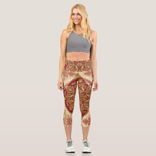 Mara Trumpet Glory Baroque:  Fitness Gear  Capri Leggings (Vorderseite)