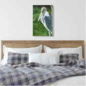 Marabou Leinwanddruck (Insitu (Schlafzimmer))