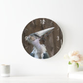 Marabou Stork Große Wanduhr (Zuhause)