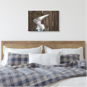 Marabou Stork Leinwanddruck (Insitu (Schlafzimmer))