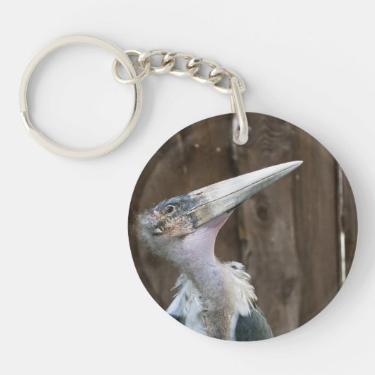 Marabou Stork Schlüsselanhänger (Vorderseite)