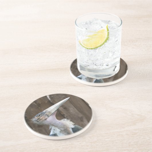 Marabou Stork Untersetzer (Seite)