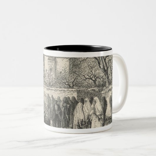 Marabout und Prozession: Tlemcen Zweifarbige Tasse (VorderseiteRechts)