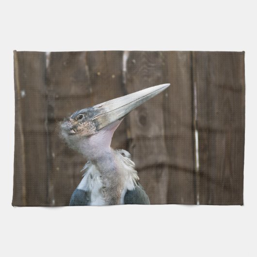 Marabu-Storch Handtuch (Horizontal)