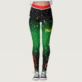 Marac & Cuatro / Ihr Name / Trini Christmas Leggings (Vorderseite)