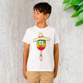 Maraca with Sombrero Colorful Fiesta T-Shirt