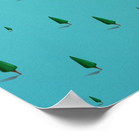 Maracaibo See, Venezuela Karte Navigation. Poster (Ecke)