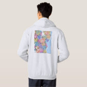 Maracaibo Venezuela City Map Hoodie (Schwarz voll)
