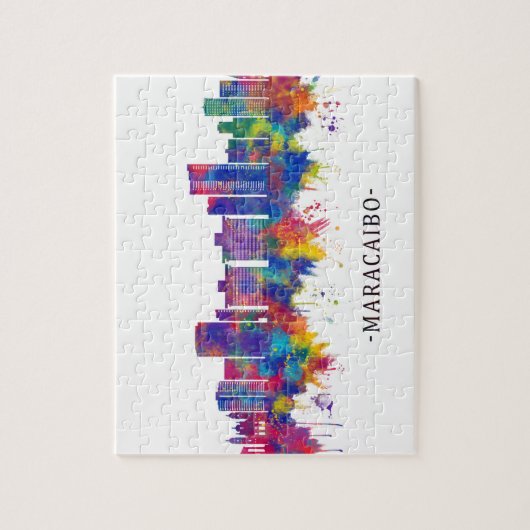 Maracaibo Venezuela Skyline Puzzle (Vertikal)