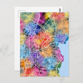 Maracaibo Venezuela - Stadtplan Postkarte (Vorne/Hinten)