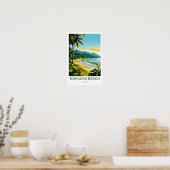 Maracas Beach Trinidad Reisen Print Poster (Küche)