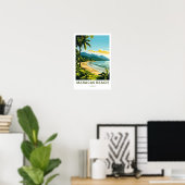 Maracas Beach Trinidad Reisen Print Poster (Heimbüro)