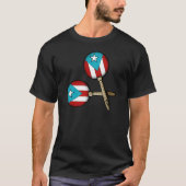 Maracas Boricua Instruments T-Shirt (Vorderseite)