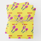 Maracas' Geschenkpapier Set (Beispiel)