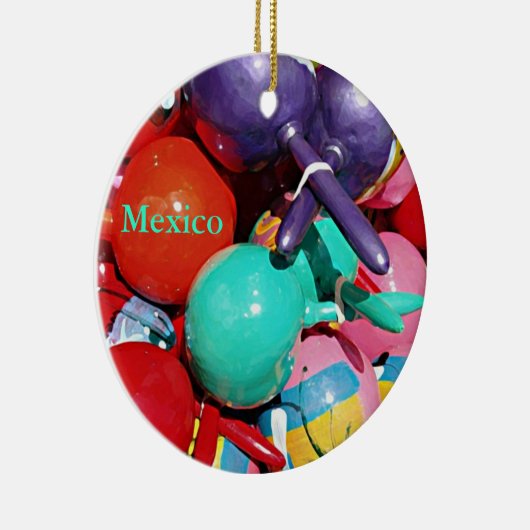 Maracas Keramik Ornament (Rechts)
