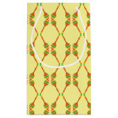 Maracas Pattern Kleine Geschenktüte (Rückseite)