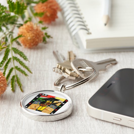 Marachi Dackel Schlüsselanhänger (Seite)