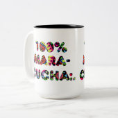 Maracucha 100%! zweifarbige tasse (Vorderseite Links)