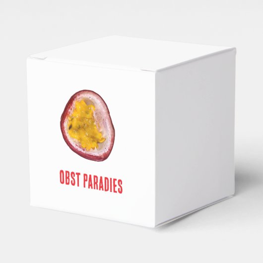Maracuja frucht geschenkschachtel (Vorderseite)