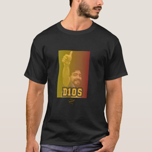 Maradona Boca Lächeln T-Shirt (Vorderseite)
