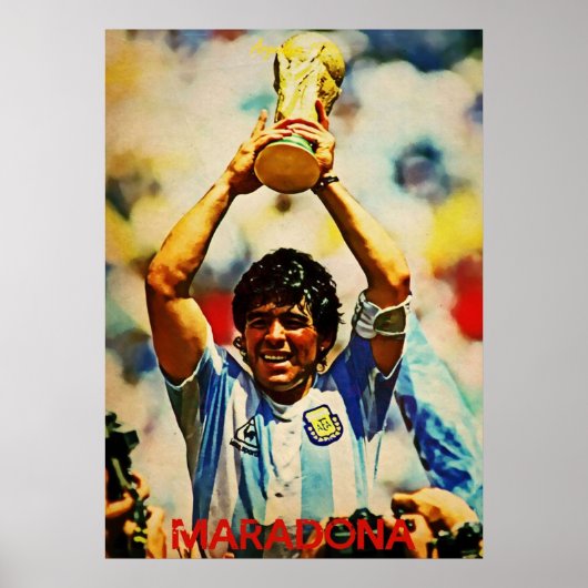 Maradona - D10S Poster (Vorne)