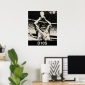 Maradona Vintag Portrait Poster (Heimbüro)