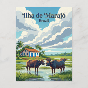 Marajó Brasilien Postkarte