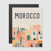 Marakech Magnetkarte (Vorne/Hinten)