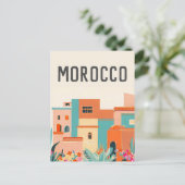 Marakech Postkarte (Stehend Vorderseite)