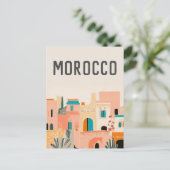 Marakech Postkarte (Stehend Vorderseite)