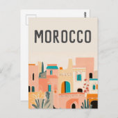 Marakech Postkarte (Vorne/Hinten)