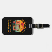 MARAKKESH Veni Vidi Amavi Marokko Familienurlaub Gepäckanhänger (Vorderseite horizontal)