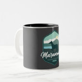 Maramures Mountains Naturpark � Rumänien Zweifarbige Tasse (Vorderseite Links)