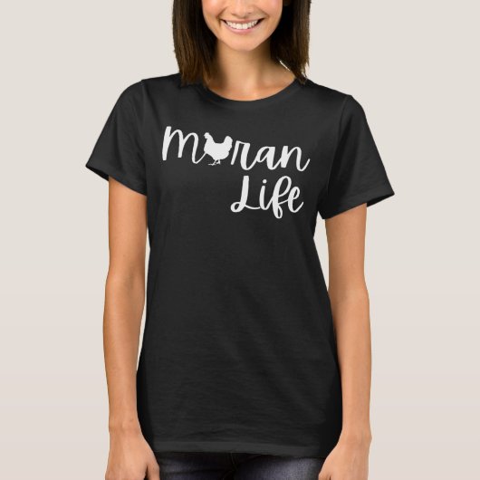 Maran Hühner Leben T-Shirt (Vorderseite)